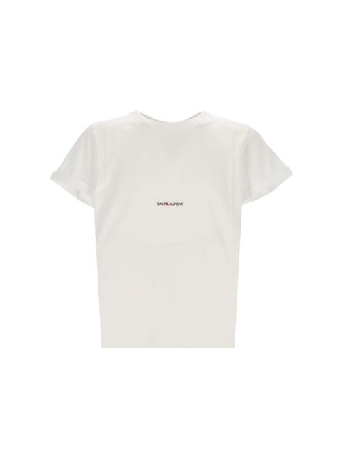 Optic white Saint Laurent t-shirt Saint Laurent | 464572YB2DQ9000